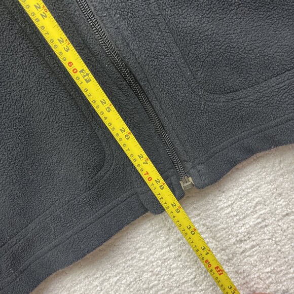 Spyder Full Zip Jacket Mens Polar Fleece Black Pockets Outdoors Utilitywear Read - Picture 7 of 13